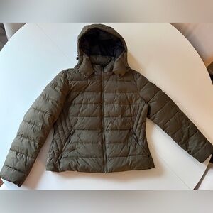 Timberland Olive Puffer Jacket